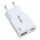 ALIMENTATORE 20W GAN 2 PORTE SLIM W 1*USB C+1*USB A QC+PD3.0