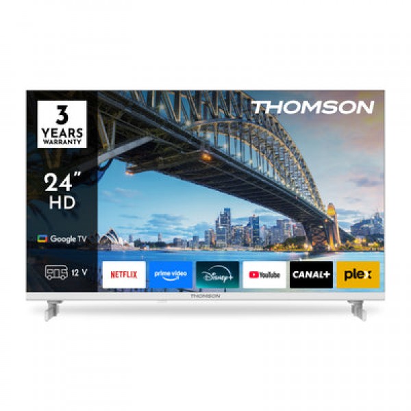 TV 24 THOMSON LED  SMART ADAT 12V T2/C2S2 GOOGLE TV BAINCO