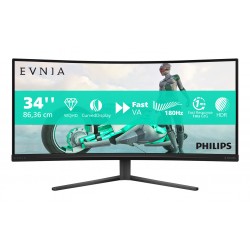 MON 34 VA 3440X1440 2XHDMI 180HZ 34M2C3500L 21:9  GAMING CURVED 0,03