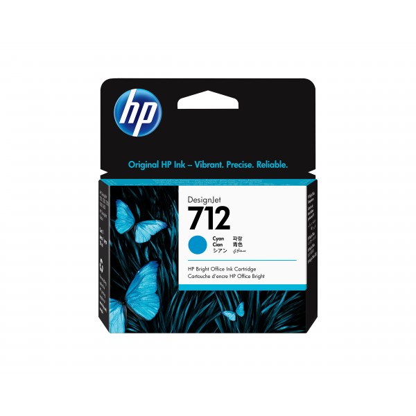 INK HP 712 CIANO PER DESIGNJET T210 29ML