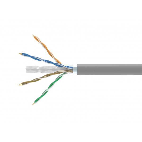 BOBINA RETE FTP CAT.6 305MT RAME AWG23 LSOH CLASSE CPR ECA