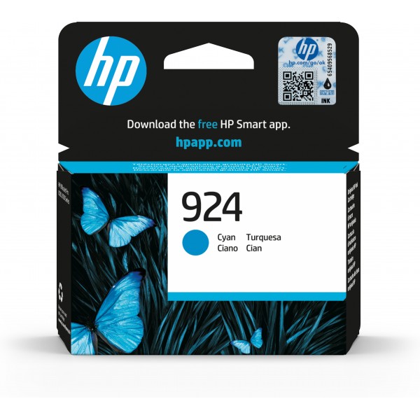 INK HP 924 CIANO OFFICEJET PRO 8125 E 400PG