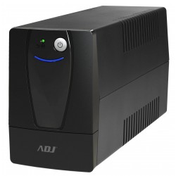 UPS 650 KVA DESKTOP LINE INT.OFFICE SERIES 2*SCHUKO+USB LED ADJ
