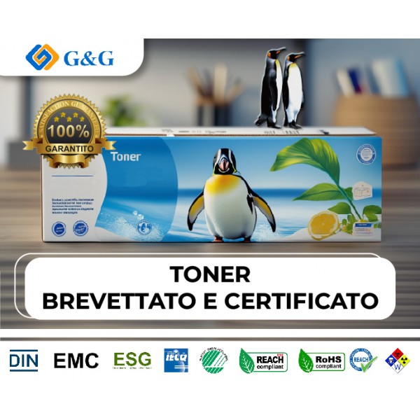 TONER G&G HP/CAN CF211A/731C C 1800 PAG RIGENERATO