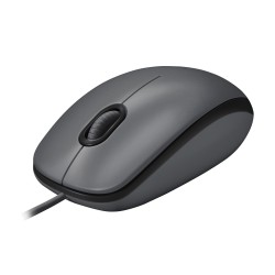 MOUSE M100 LOG USB BLACK USB A CAVO 1,8MT