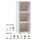 LOCKER A GIORNO 3 VANI IN NOBILIATO BIANCO CM 45X44,5X H 119,80