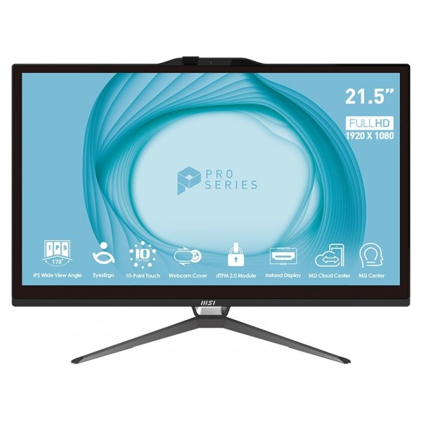 AIO 21,5 I3 8GB 512GB BK W11P TCH I3-13100 BK FHD MULTITOUCH