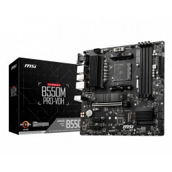 MB MSI B550M PRO-VDH AM4 RYZ9 4D4 4S3 2M.2 U3.2 GBLAN V/H/DP RAID