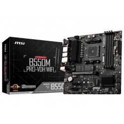 MB MSI B550M PRO-VDH WIFI AM4 RYZ50 004D4 4S3 2M.2 U3.2 GBL V/H/DP RAID
