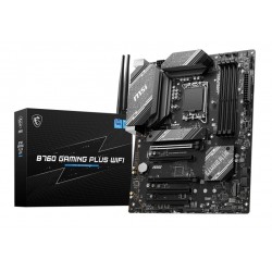 MB MSI B760 GAMING PLUS WIFI 1700 4D5 2M.2 4S3 U3.2 GBL H/D ATX DDR5