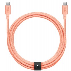 BELT CABLE XL C TO C APRICOT 3M USB-C TO USB-C APRICOT