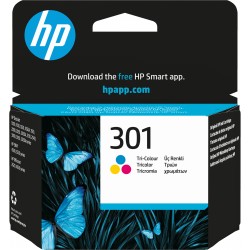 INK HP 301 CH562EE CMY DESKJET 2050 3ML 190 PAG