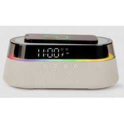 SPEAKER BLUETOOTH 15W LAMPA RGB BE DUDUU COSMO BEIGE X PC/SMARTPHONE