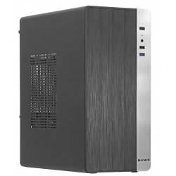 CASE MINI-TOWER NO PSU QUARTZ Q100 2USB3 0,6MM SPCC MATX MITX BLACK
