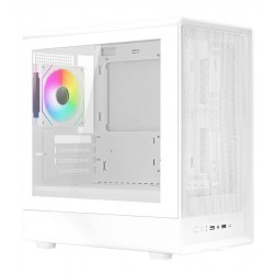 CASE MID-TOWER NOPSU NEXUS WH PH200 2USB3 1USBC 1FAN RGB VETRO TYPE C