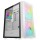 CASE MID-TOWER NO PSU ORIZON M111 1 USB3 2USB2 VETRO TEMP. RGB FAN WHT