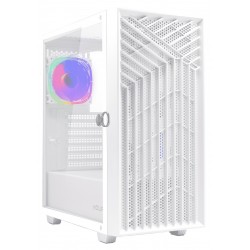 CASE MID-TOWER NO PSU DIAMOND C112 1U3 1U2 1*FANARGB VETRO WHITE