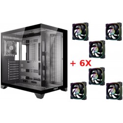 CASE ATX-TOWER NO PSU VISION ZK300 2USB3.0/2.0 1FAN ARGB F&S GLASS