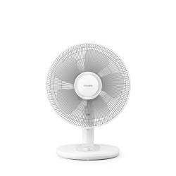 VENTILATORE FAN 6 PALE 2000M3 3VEL BIANCO DA TAVOLO