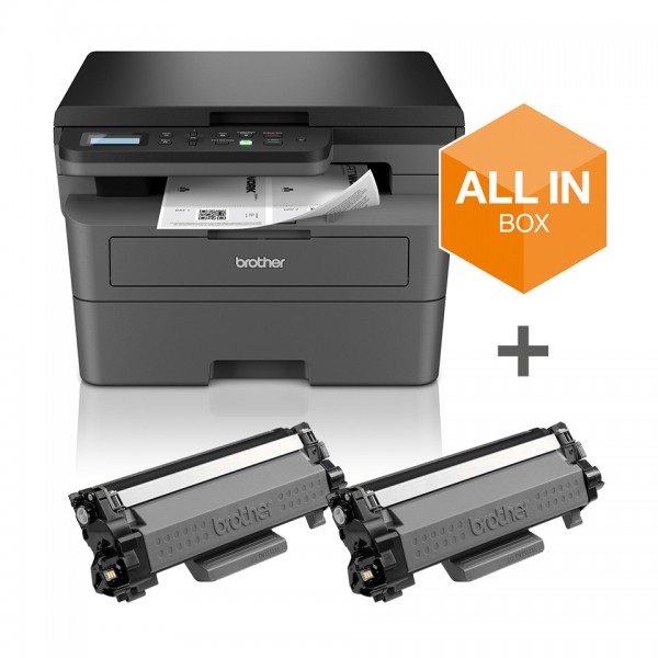 MF LAS B/N A4 3/1 F/R 32PPM +2TONER BROTHER DCPL2627DWX DUPLEX AUTO