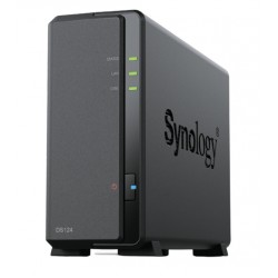 NAS SYNOLOGY DS124 1HD/SSD 3,52,5 1GBDDR4/1P1GBE 2PUSB3.2/