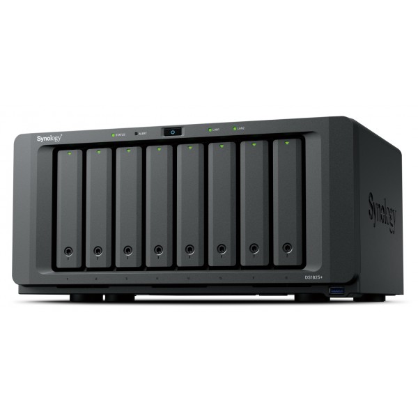 NAS SYNOLOGY DS1825+ 8X2,5SSD/3,5SA TA HDD/8GBDDR4ECC