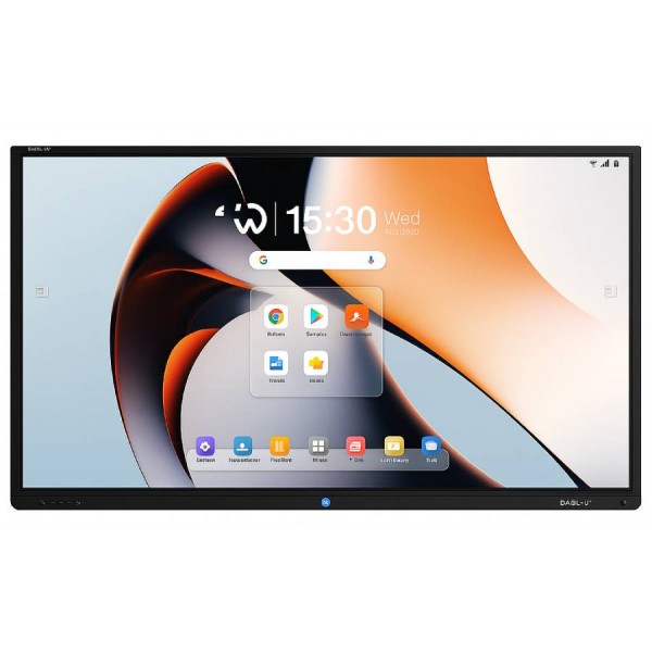 MON 98DABLIUTOUCH 4K E1M 16GB 256 ANDROID 15 GOOGLE STAFFA INCLUSA