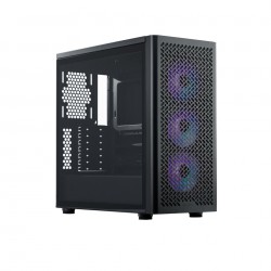 CASE MINITOWER NO PSU ELITE 301LITE USB A+C 3,5/2,5 BLACK MATX MITX