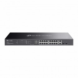 SWITCH 20P GB EASY MANAGED OMADA 16P POE+ 16XGB 2XSFP PORT SDN CNTRL