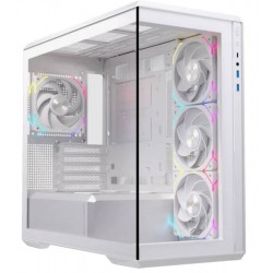 CASE MICROATX GAMING Z800RGBWH MATX RGB BK  GAMING 4 X RGB FANS