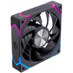 VENTOLA PER CASE CASE 120MM RGB BK OTTIMIZZATA PER CASE AIRFLOW BLACK