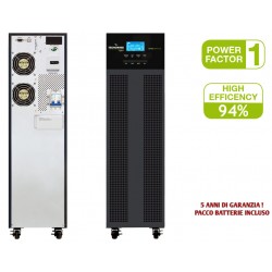 UPS 10 KVA TOWER EVO DSP PLUS ONLIN DSP 16 BATTERIE 12V 9AH 5 ANNI GAR