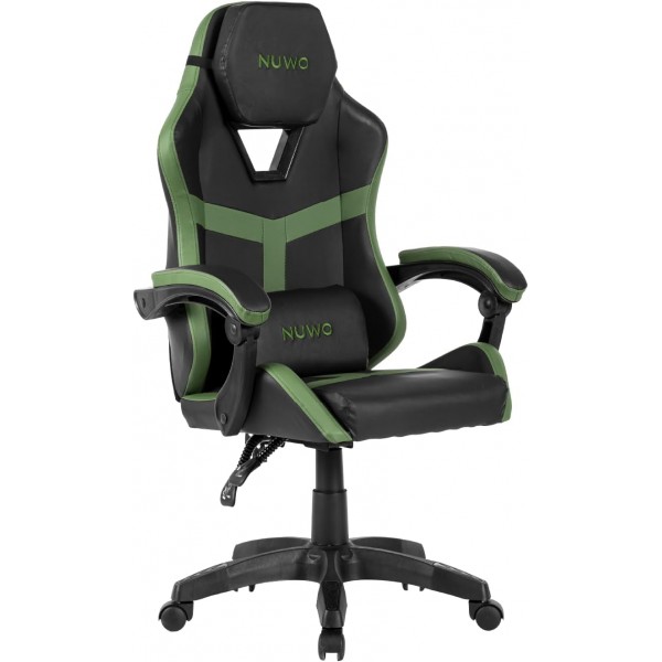 POLTRONA GAMING NUWO ODIN MILITARY BRACCIOLO IMBOT.GIREVOLE 360a' 120KG
