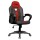 POLTRONA GAMING NUWO SKIN ONE RED BLACK+RED