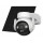 CAMERA 4G 5MP 3K WIFI PTZ PIR AOV BATT.INCL.SIM4G+PANNELLO SOL. USBC
