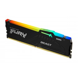 DDR5 16GB 5600 MHZ FURY BEAST BLACK RGB CL40 KINGSTON
