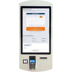 CASSA SELF SERVICE 32 TOUCH STAFFA A PARETE PC I3 INTEGRATO