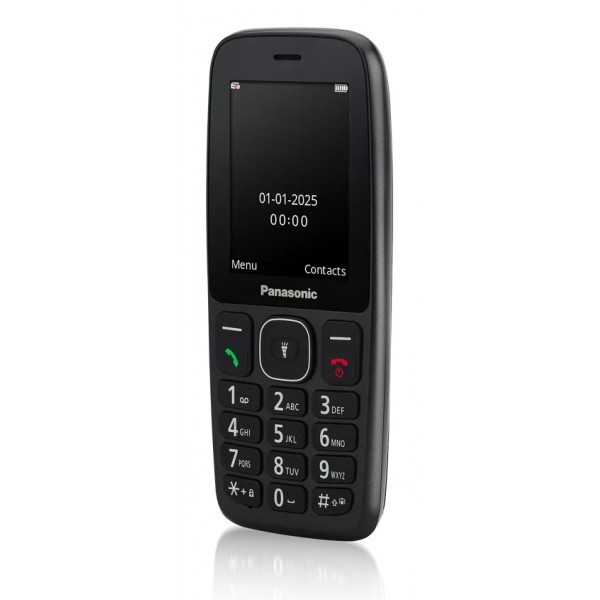 TELEFONO CELLULARE SENIOR ACUSTIC 2,4MP3 REG 4G FOTOC 0,3MP NERO