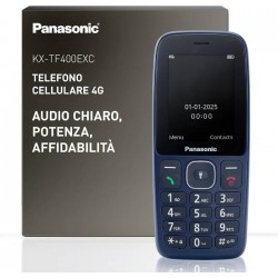 TELEFONO CELLULARE SENIOR ACUSTIC 2,4MP3 REG 4G FOTOC 0,3MP BLU