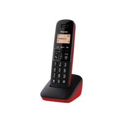TELEFONO CORDLESS PAN TGB610 ROSSO ORA/ID CHI./RUBRICA 50 NUM/18 ORE