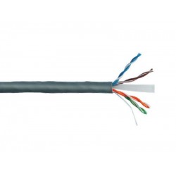 BOBINA RETE UTP CAT5E 305MT RAME AWG24 LSZH CLASSE CPR ECA