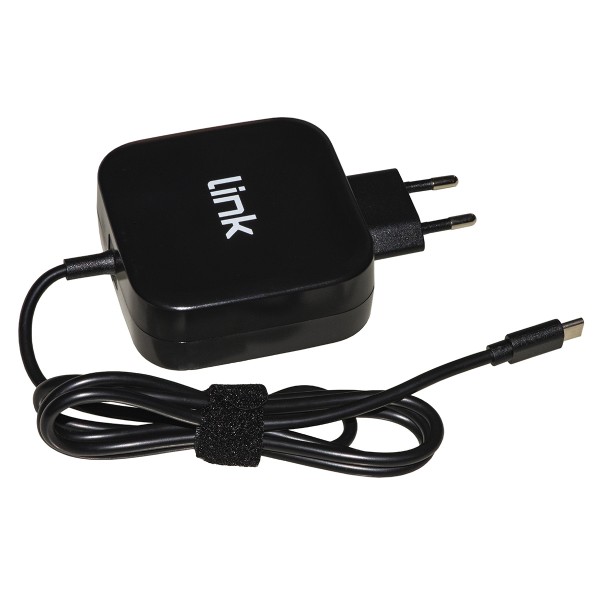 ADATTATORE ALIMENTAZIONE USB C 65W SMARTPHONE/NOTEBOOK/TABLET/POWER B.