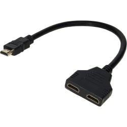 ADATTATORE HDMI-2X HDMI M/F 20CM