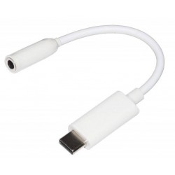 ADATTATORE USB TYPE C - 3,5MM AUX TYPE C CON CAVO