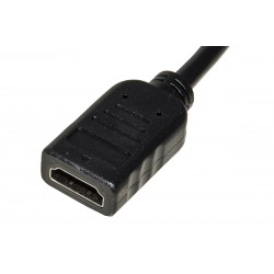 ADATTATORE DP-HDMI M/F CON CAVO DISPLAYPORT A HDMI