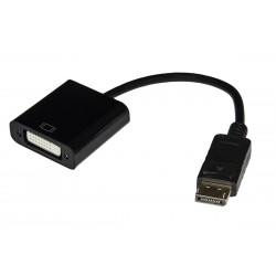 ADATTATORE DP-DVI/I M/F CON CAVO DISPLAYPORT A DVI