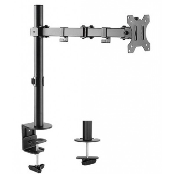 STAFFA TV/MONITOR DA TAVOLO MORSA DIMENSIONI DA 13 A 32 1 MONITOR