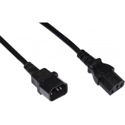 CAVO ALIMENTAZIONE 3MT M/F BK PROLUNGA LINK