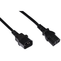 CAVO ALIMENTAZIONE 5MT M/F BK PROLUNGA C13-C14