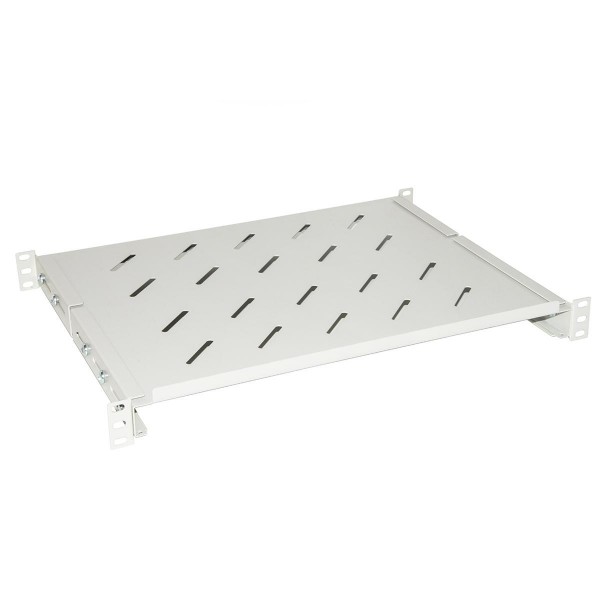 ARMADIO RACK RIPIANO 1 UNITa' 19 PROFONDITa' 350 MM ALLUNGABILE GRIGI